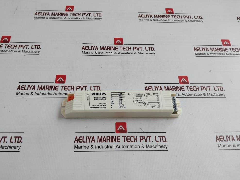 Philips Ebe 236 Tld Rapid Start Electronic Ballast 180–270V 50–60 Hz