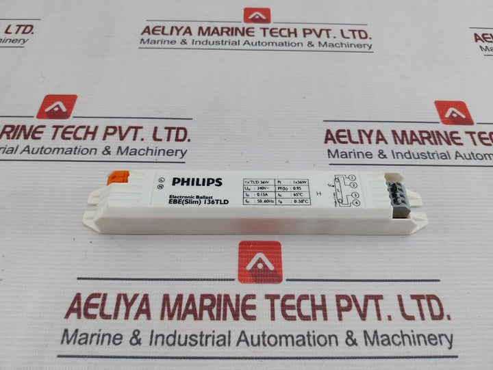 Philips Ebe (Slim) 136Tld Electronic Ballast 50-60Hz 65C 0.15Aphilips Ebe (Slim) 136Tld