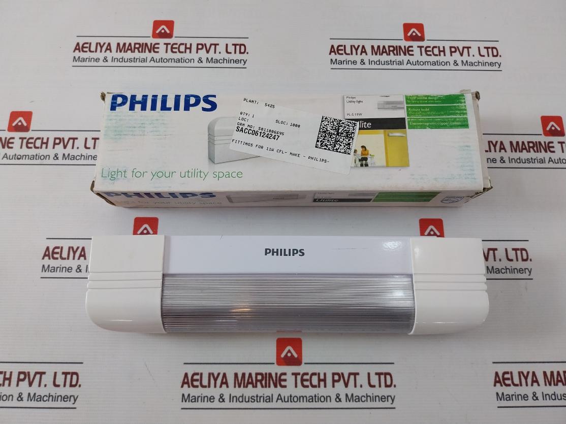 Philips Fms 200/111 Utilite Utility Light Pl-s 11W 9W Lamps