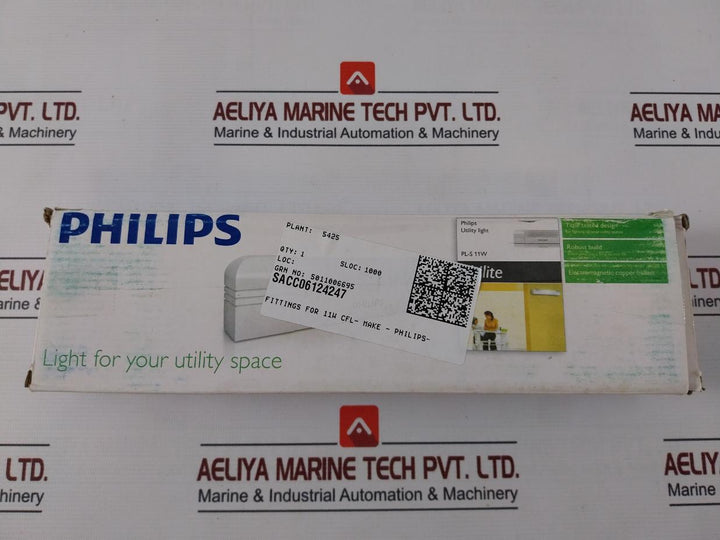Philips Fms 200/111 Utilite Utility Light Pl-s 11W 9W Lamp Sacc06124247