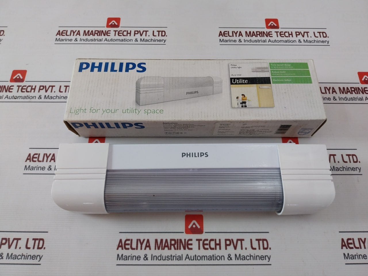 Philips Fms 200/111 Utility Light Pl-s 11W/865-gl16B 9W Lamp