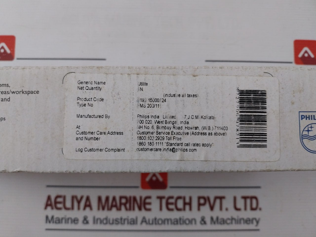 Philips Fms 200/111 Utility Light Pl-s 11W/865-gl16B 9W Lamp