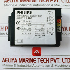 Philips Hid-cv 70/s Cdm Hid-certavision Electronic Gear Ballast 73w 220-240v