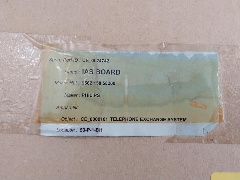 Philips Ias Pcb Board 9562 158 58221