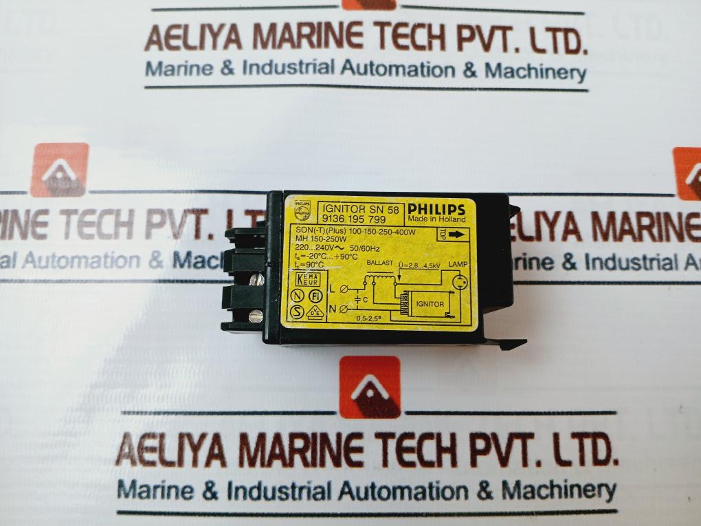 Philips Ignitor Sn 58 Starter 100-150-250-400W