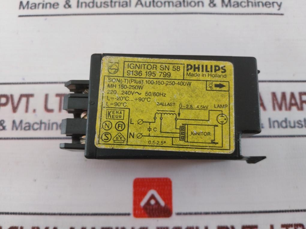 Philips Ignitor Sn 58 Starter 50/60Hz