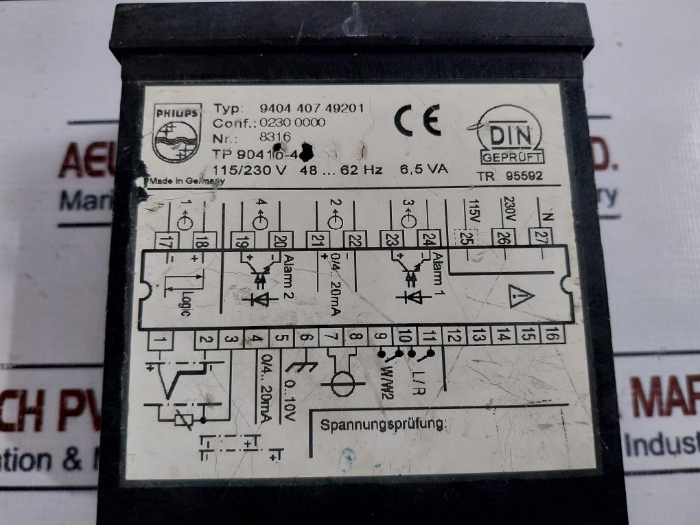 Philips Ks 40 Digital Temperature Controller 9404 407 49201