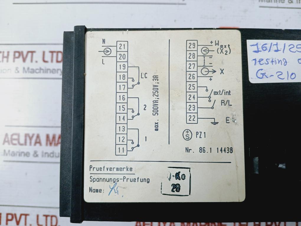 Philips Ks 4580 Industrial Controller 230/115V 3 Relays 500Va Max
