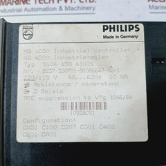 Philips Ks 4580 Industrial Controller 230/115V 3 Relays 500Va Max