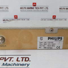 Philips WMS 2700 Multi-Channel Diversity Receiver LBC 2701/02