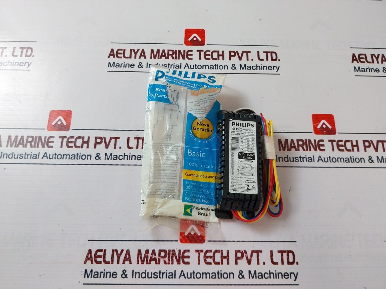 Philips Eb220A16/26P Bivolt Electronic Reactor 2X15/18W Or 2X20W T8/T10/T12 High
