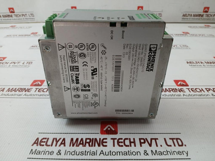 Phoenix Contact QUINT-PS/1AC/24DC/10