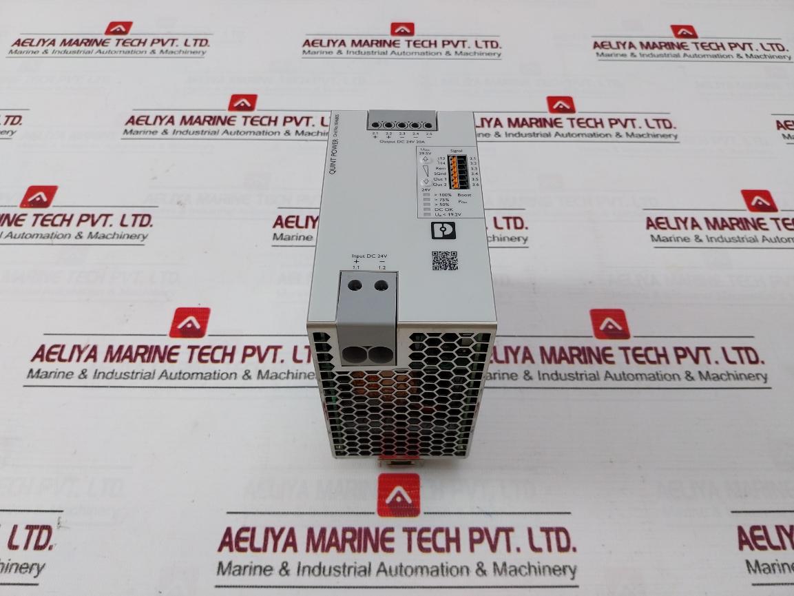 Phoenix Contact 1046805 Dc Converter Power Supply Unit Quint4-ps/24Dc/24Dc/20/Sc