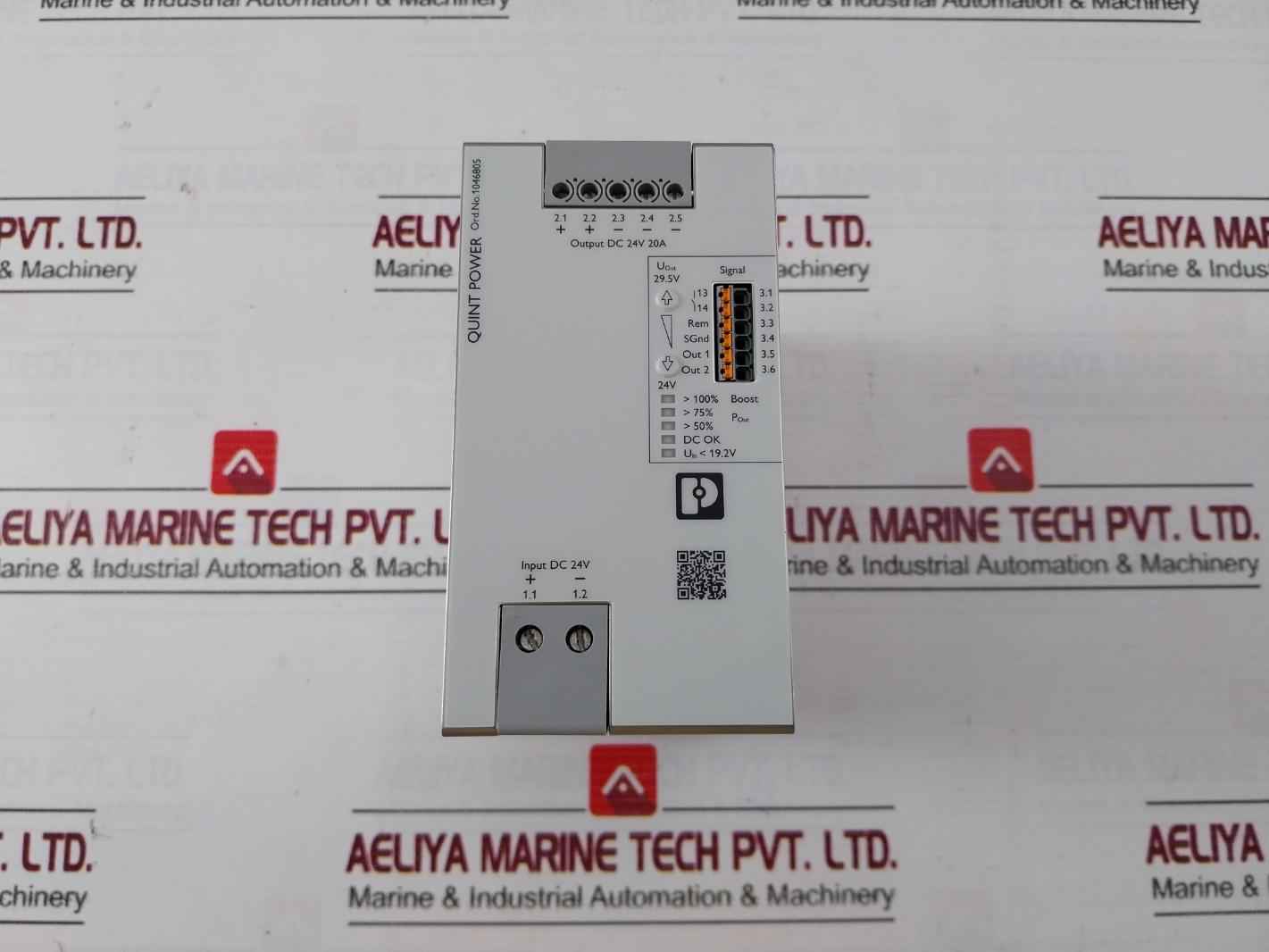 Phoenix Contact 1046805 Dc Converter Power Supply Unit Quint4-ps/24Dc/24Dc/20/Sc