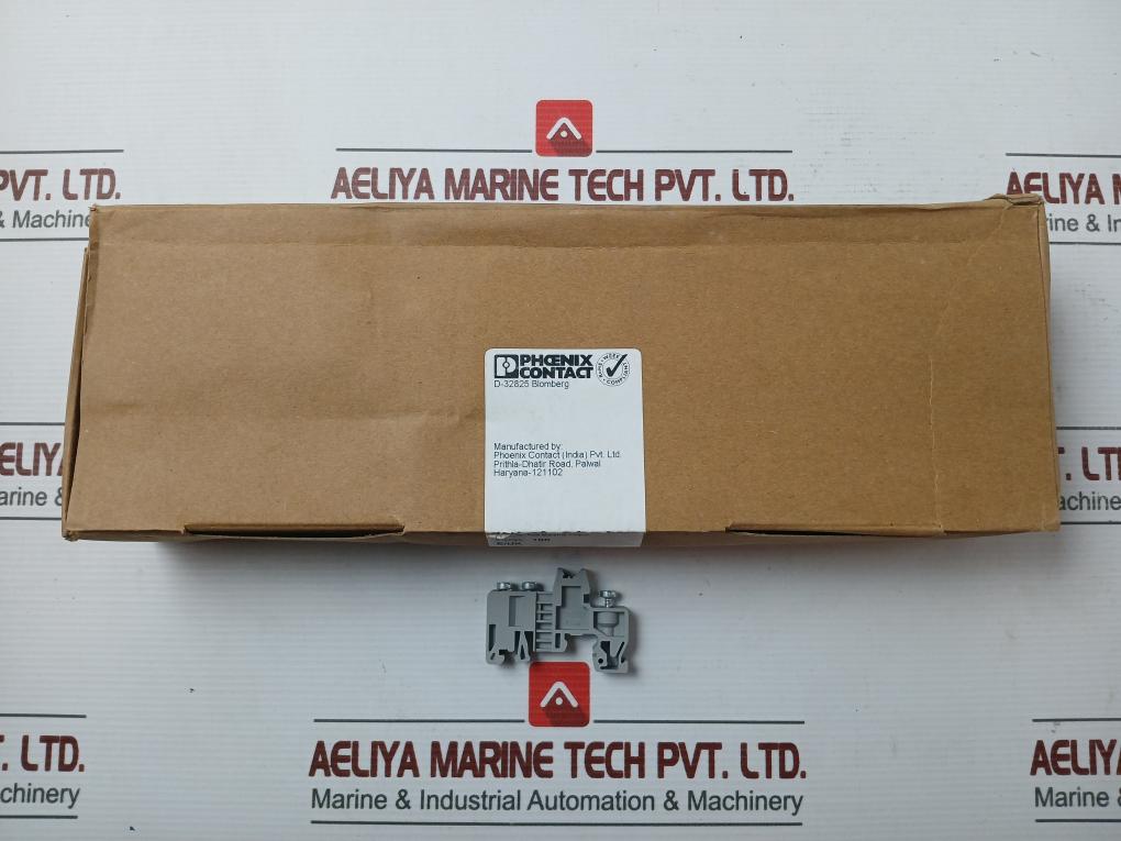 12 01 44 2 End Bracket Phoenix Contact (1 Box = 100 Pcs)