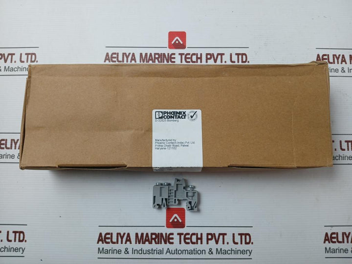 12 01 44 2 End Bracket Phoenix Contact (1 Box = 100 Pcs)