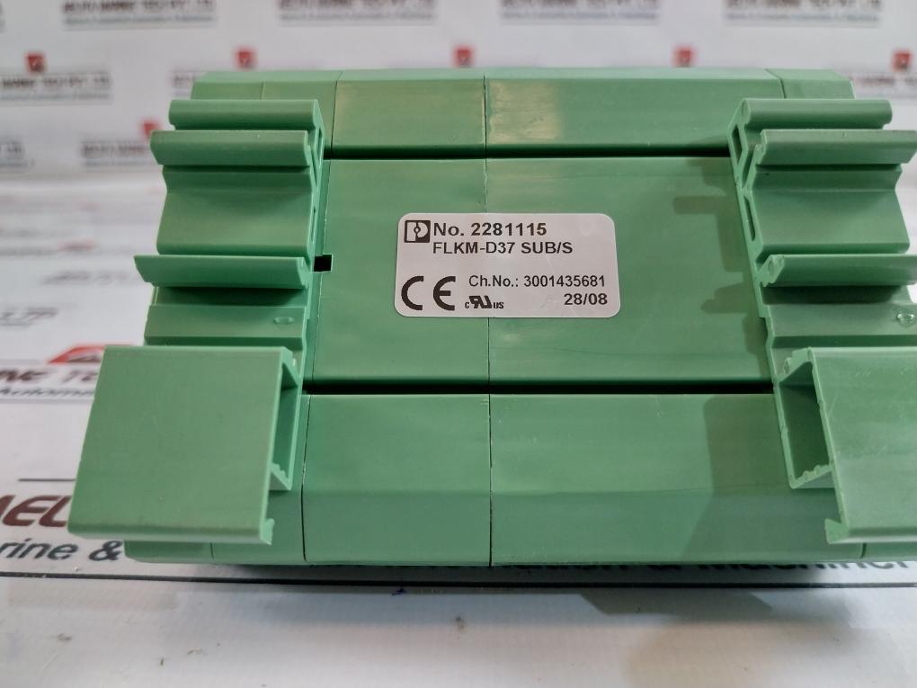 Phoenix Contact 2281115 Interface Terminal Block Flkm-d37 Sub/S Umk-se 11,25-3