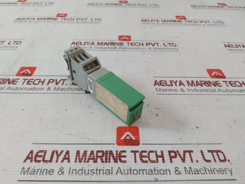 Phoenix Contact 2822406 Relay Connector 230Ac/Dc A1 A2 600V 15A 12Awg 4Mm