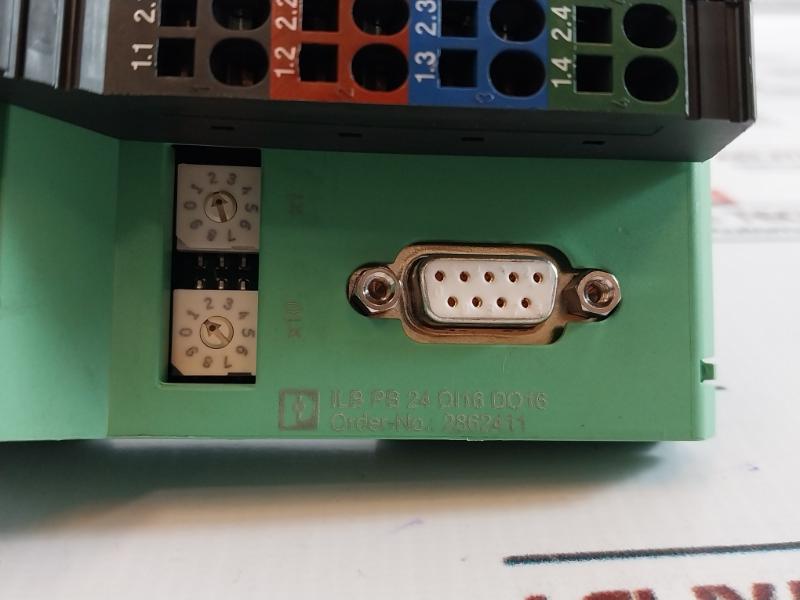 Phoenix Contact 2862411 Inline Block-io ProfibusILB PB 24 DI16 DO16