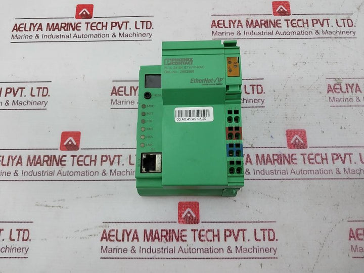 Phoenix Contact 2863986 Inline Bus Coupler Ethernet Fl Il 24 Bk Eth/Ip-pac