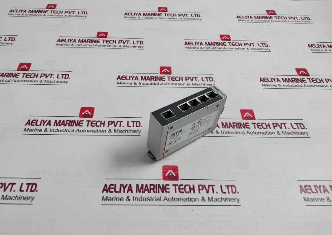 Phoenix Contact 2891001 Ethernet Switch 24V Dc 185Ma 30-12 Awg