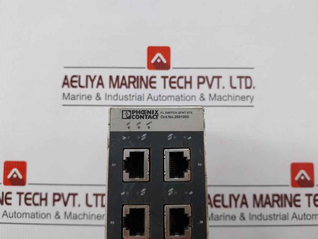 Phoenix Contact 2891005 Industrial Ethernet Switch 24 V Dc 153ma