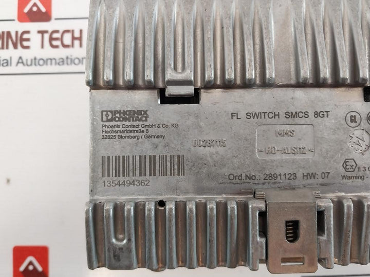 Phoenix Contact 2891123 Fl Switch Smcs 8Gt- Industrial Ethernet Switch
