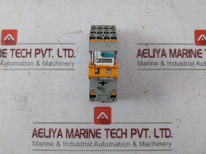 Phoenix Contact 2903677 Power Relay Rif-2-bpt/4X21 24V 2900934 6A 250V Ac 4X6A