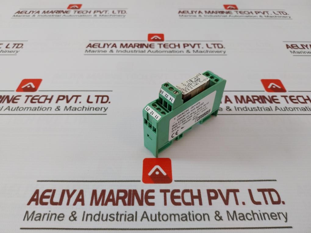 Phoenix Contact 2940391 Relay Module 250Vac/5A 2Co Agcdo 916210619