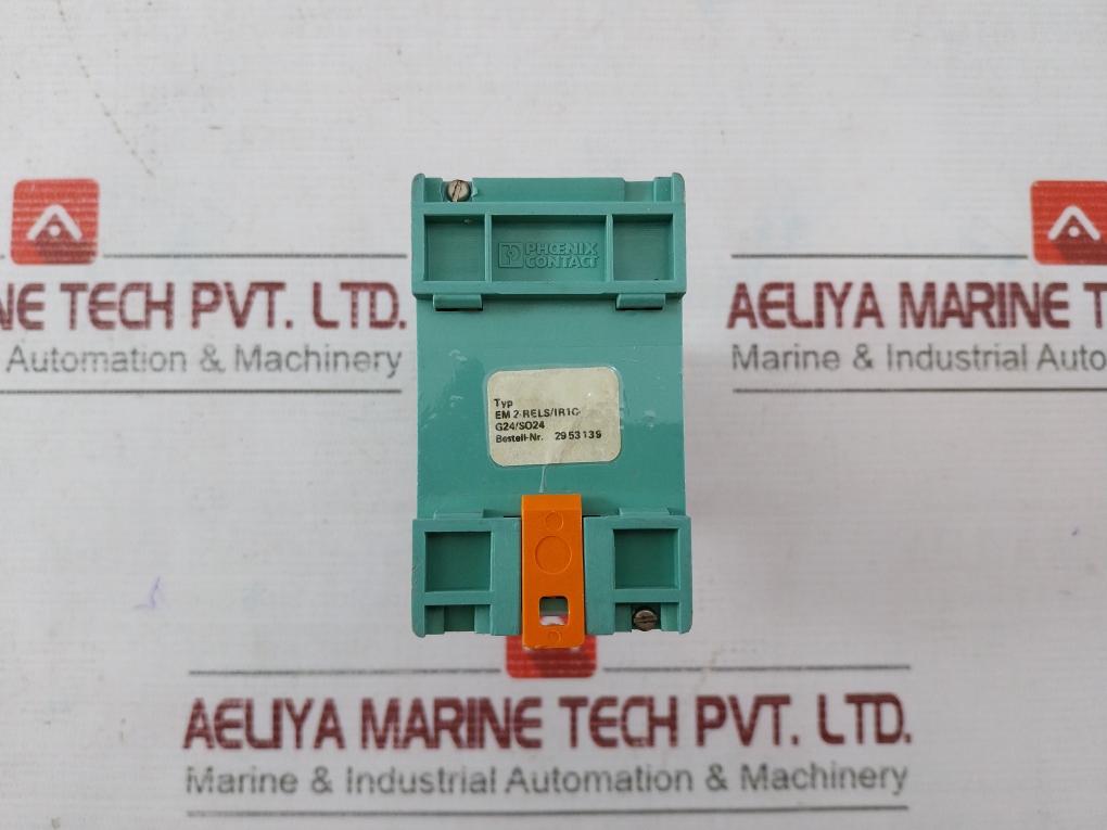 Phoenix Contact 29 53 139 Terminal Block With Relay Em 2-rels/Ir1C-g24/S024