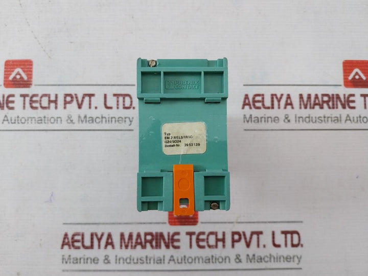 Phoenix Contact 29 53 139 Terminal Block With Relay Em 2-rels/Ir1C-g24/S024