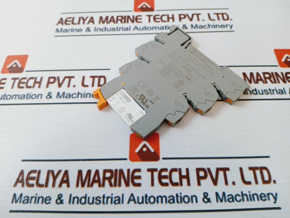 Lot of 5X Phoenix Contact 2961121 Relay with Socket PLC-BPT-24DC/1/SEN