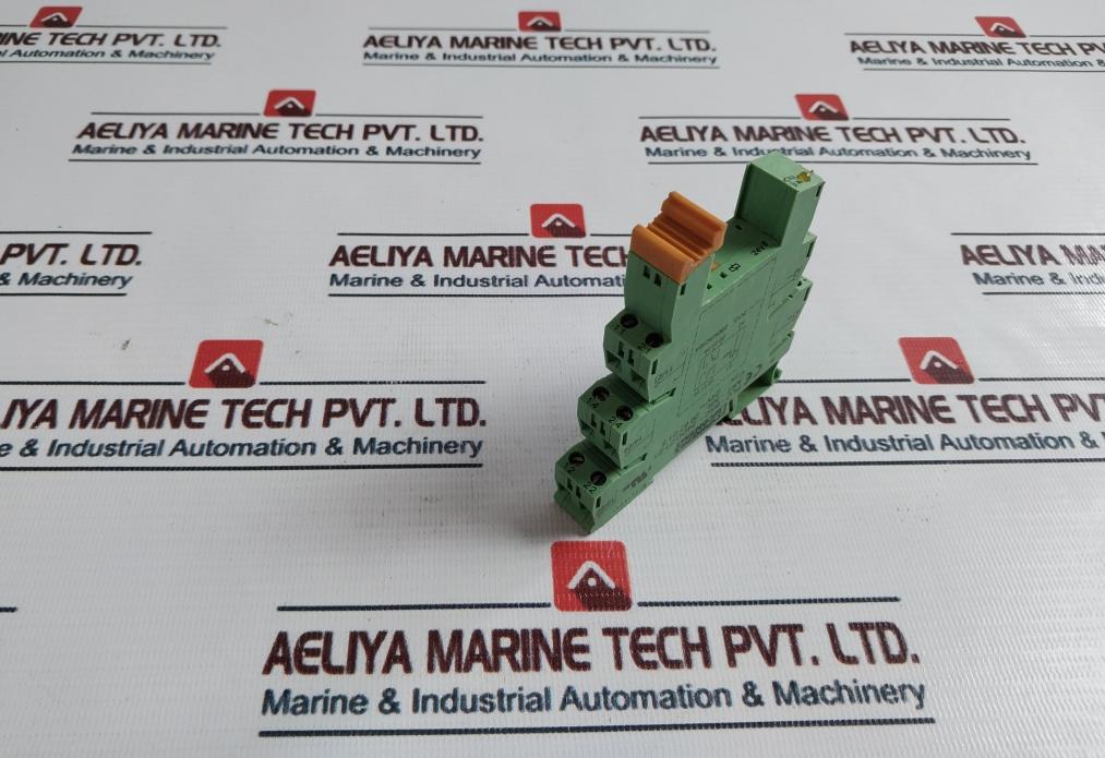 Lot Of 4X Phoenix Contact 2967015 Relay Base Plc-bsc-24Dc/21-21