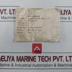 Phoenix Contact Interface Relay Module Deg-0186.254 250Vac/6A