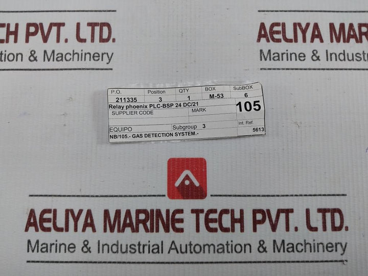 Phoenix Contact Interface Relay Module Deg-0186.254 250Vac/6A