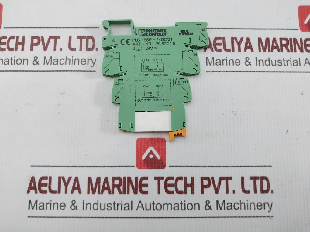 Phoenix Contact Interface Relay Module Deg-0186.254 250Vac/6A