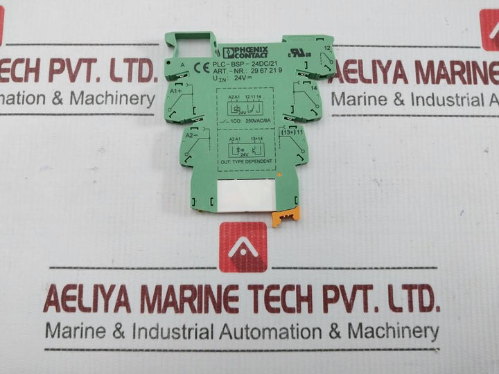 Phoenix Contact Interface Relay Module Deg-0186.254 250Vac/6A