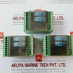 Phoenix Contact 35.75 50 Terminal Block With Relay 40.61 24v=dc