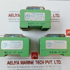 Phoenix Contact 35.75 50 Terminal Block With Relay 40.61 24v=dc
