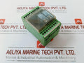 Phoenix Contact 35.75 50 Terminal Block With Relay 40.61 24v=dc