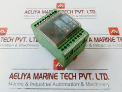 Phoenix Contact 35.75 50 Terminal Block With Relay 40.61 24v=dc