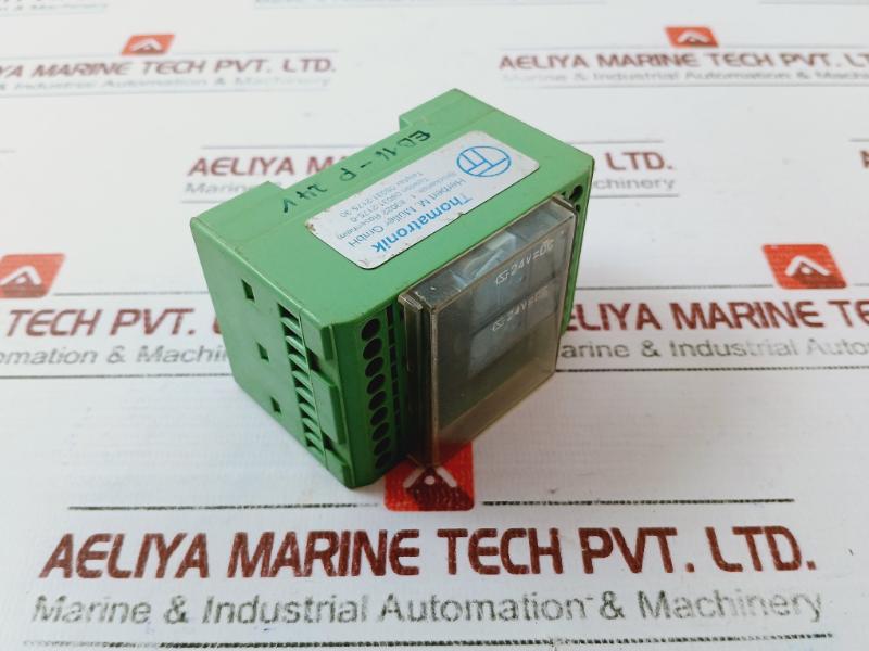 Phoenix Contact 35.75 50 Terminal Block With Relay 40.61 24v=dc