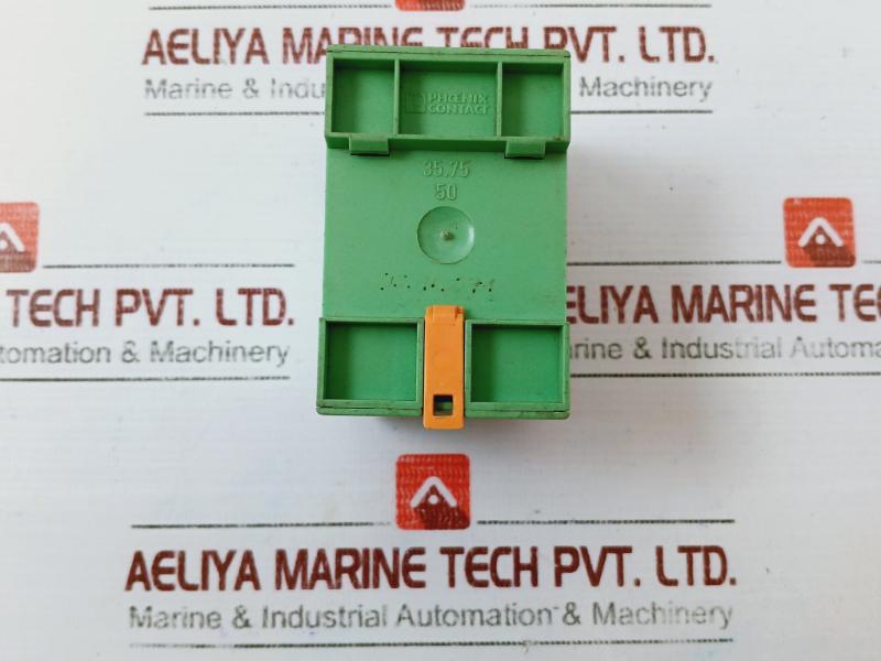 Phoenix Contact 35.75 50 Terminal Block With Relay 40.61 24v=dc