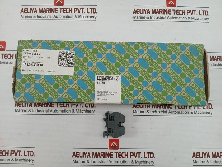 Phoenix Contact Terminal Block 5-sp/Sp E (1 Box= 50 Pcs)