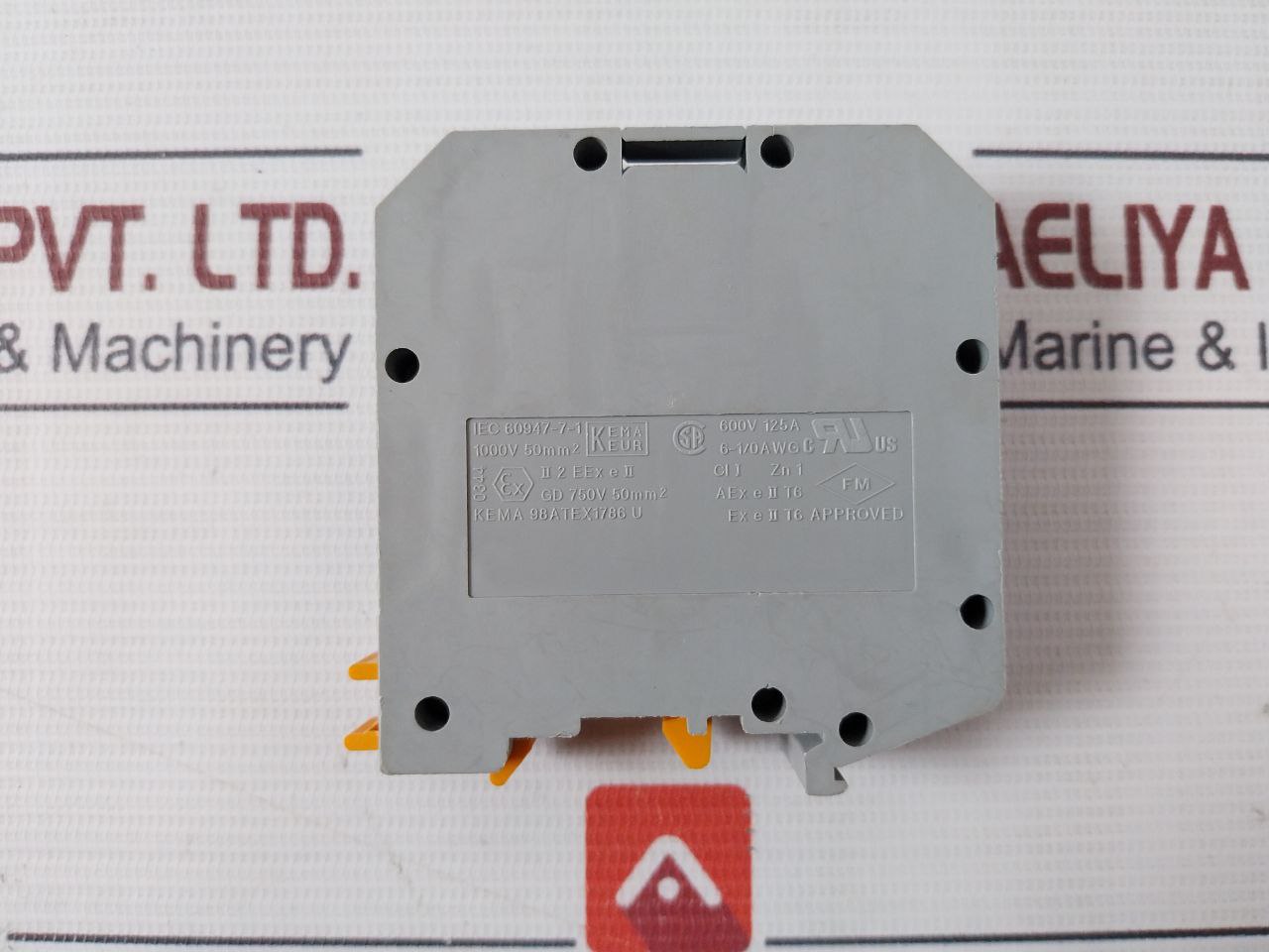 Phoenix Contact 600V 125A High-current Terminal Block 1000V 50 Mm2