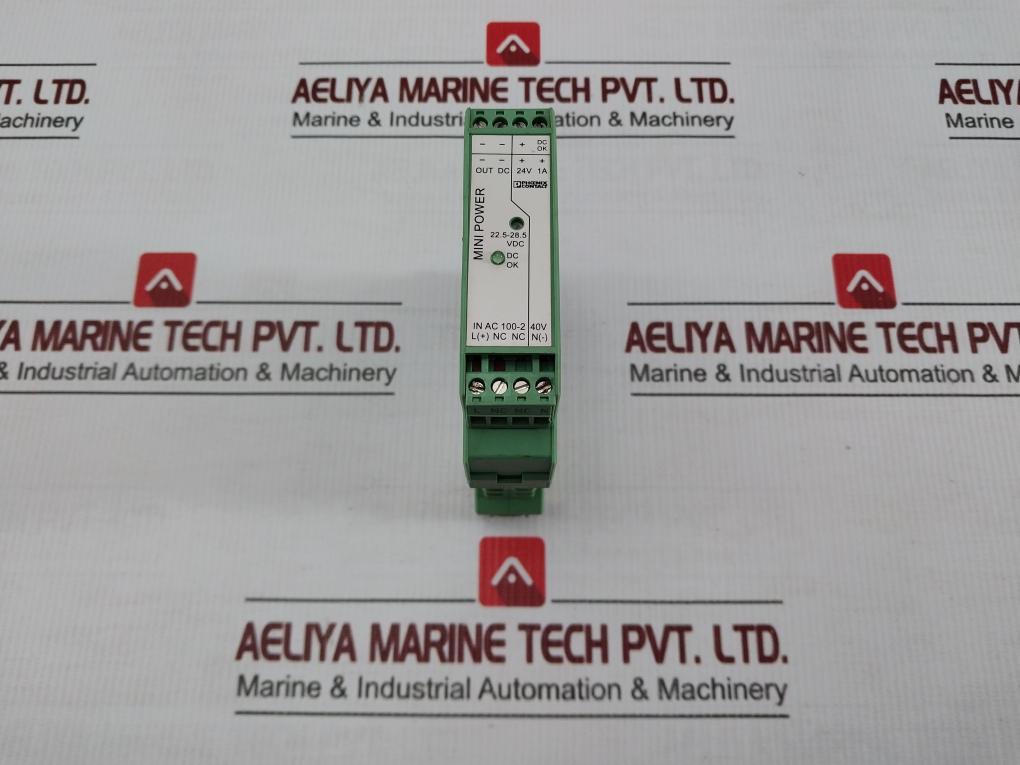 Phoenix Contact 90-350Vdc Power Supply Module Mini-ps-100-240Ac/24Dc/1