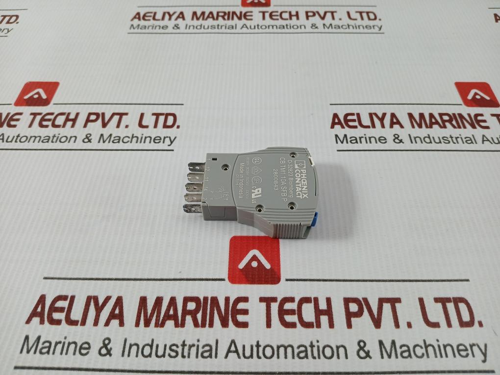Phoenix Contact Circuit Breaker Dc 50V 10A Part No Cb Tm1 10A Sfb P 2800843