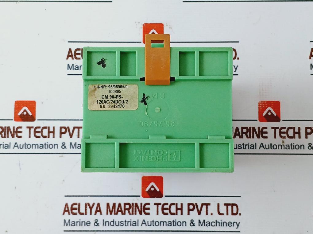 Phoenix Contact Cm90-ps-120ac/24dcu/2 Power Supply 120v Ac 50/60hz