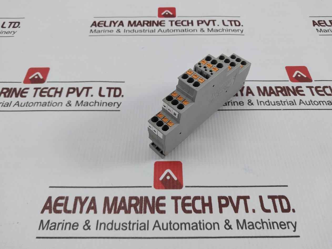 Phoenix Contact D-pit 2.5-3L Din Rail Terminal Block 500V 2.5Mm2