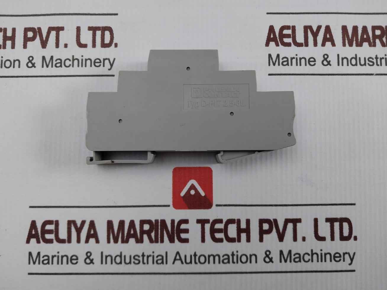 Phoenix Contact D-pit 2.5-3L Din Rail Terminal Block 500V 2.5Mm2